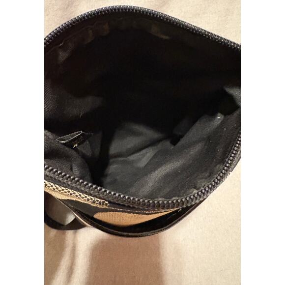 Coach Signature Slim Slingpack Crossbody Adjustable Strap Canvas Leather Trim - Picture 4 of 9